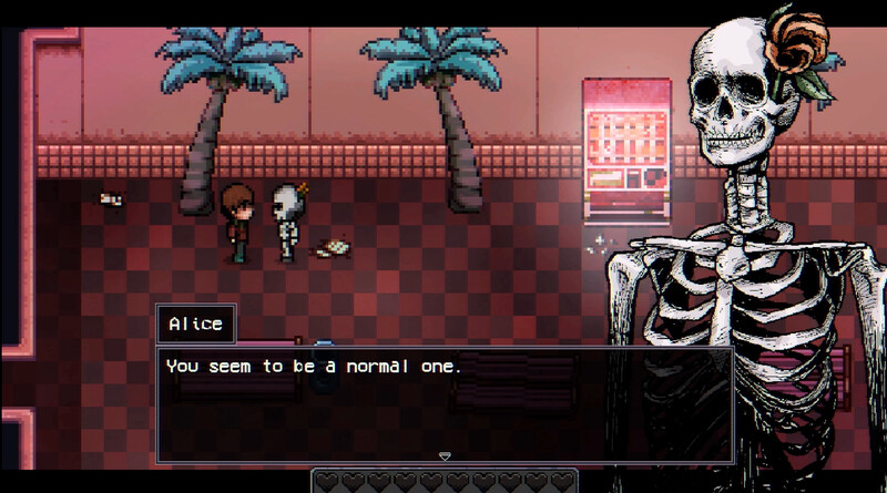 Alice in a Mall conversation